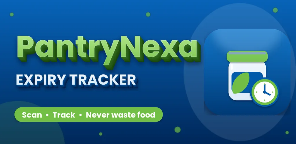 PantryNexa: Expiry Tracker — Scan a barcode, set the date, never waste food again