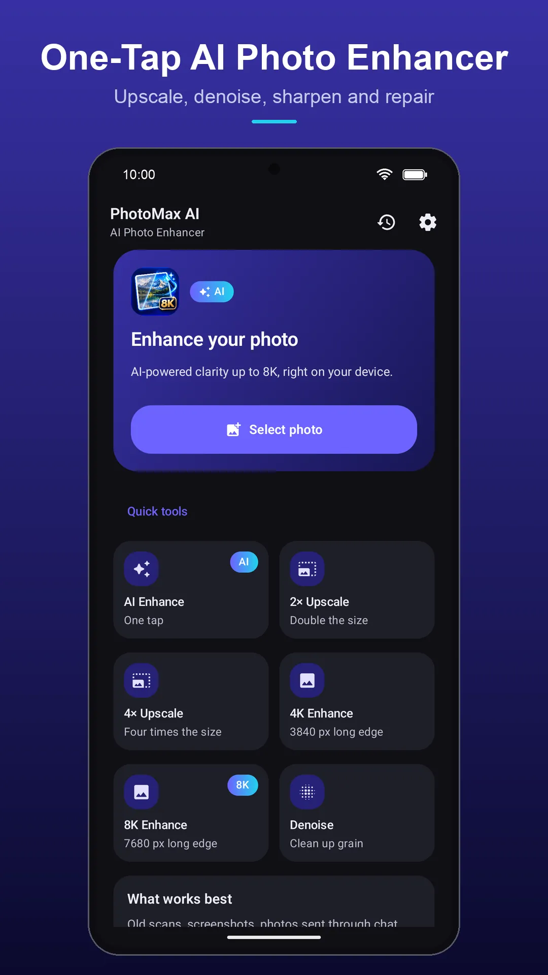 PhotoMax AI: 8K Enhancer screenshot 2